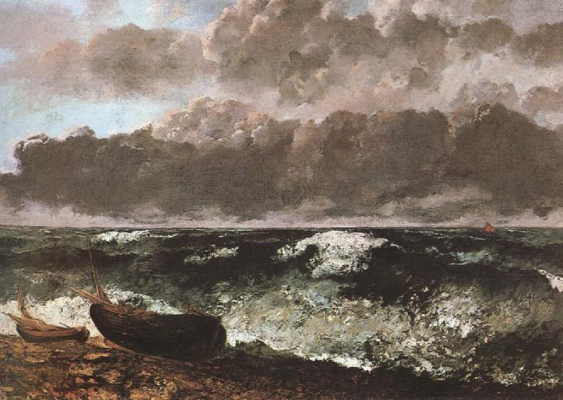 Gustave Courbet Wave oil painting image